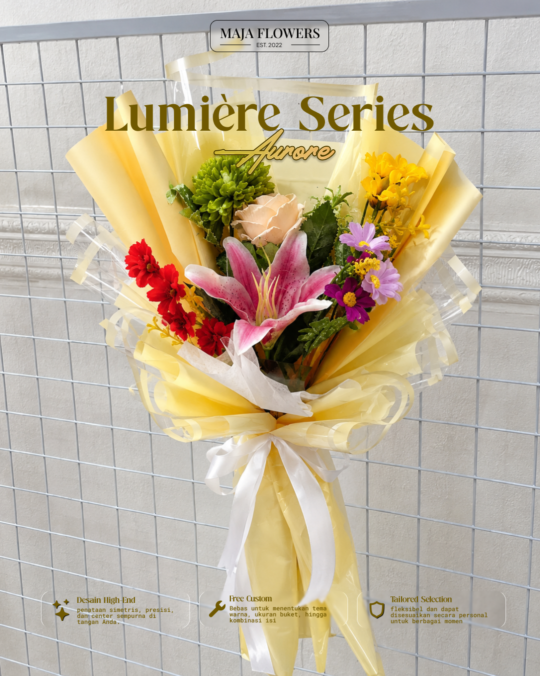 Lumière Series - Aurore - Buket Maja